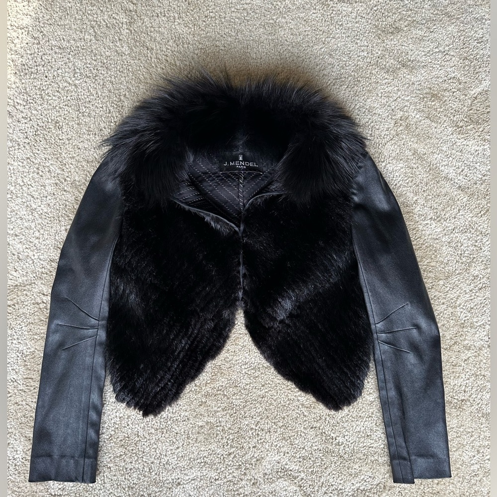 J Mendel leather jacket small